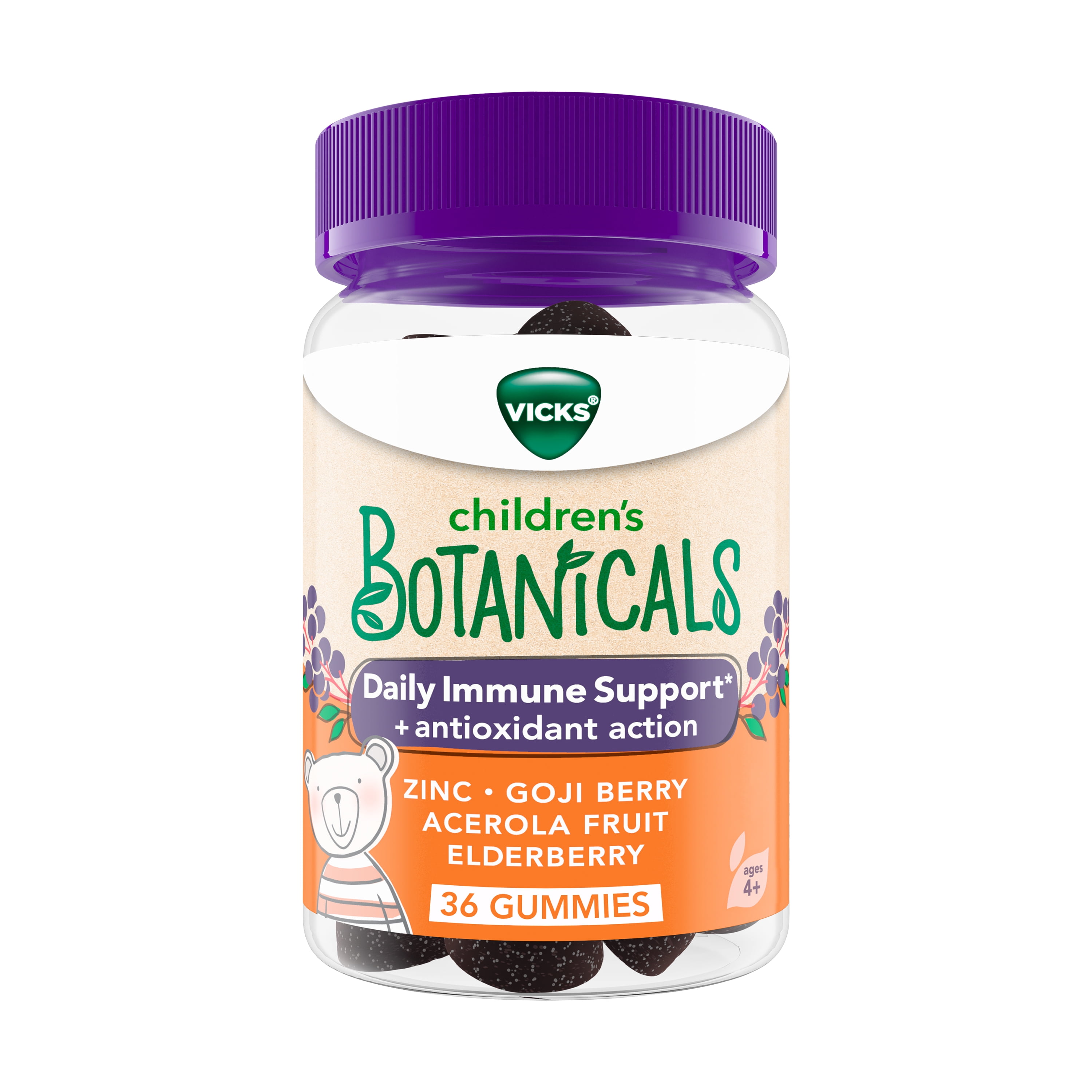Vicks Children's Botanicals Daily Immune Support* + Antioxidant Action