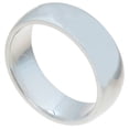 thumbnail image 3 of 925 Silver Wedding Band Men & Wedding Ring Makes Great Valentines Gifts for Him, 3 of 5