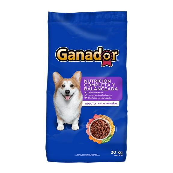 Croquetas para Perro Ganador Original Adulto razas pequeñas