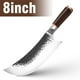 thumbnail image 4 of Cuchillo de Carnicero 8" Cuchillo de Afeitar Navaja Afilada de Acero Alemán con Alto Contenido de Carbono y Mango Ergonómico, 4 of 7