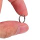 thumbnail image 5 of FUTUREORYY 200Ud Anillas Divididas Pequeñas De Acero Inoxidable Cadenas Llaves Plata, 5 of 8