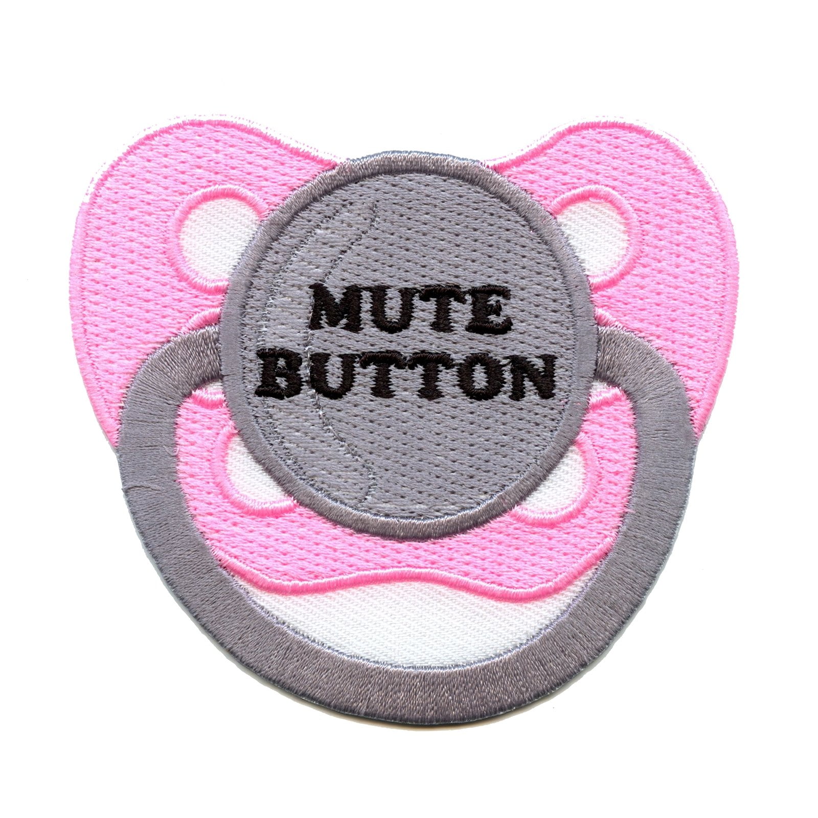 mute button pacifier