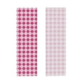 thumbnail image 2 of Lsque Plaid Heart Printed Cooling Towel (40"x 12"), Ice Towel, Microfiber, Soft Breathable Chilly Towel for Yoga, Sport, Gym, Workout, Fitness, Running, 2 of 9