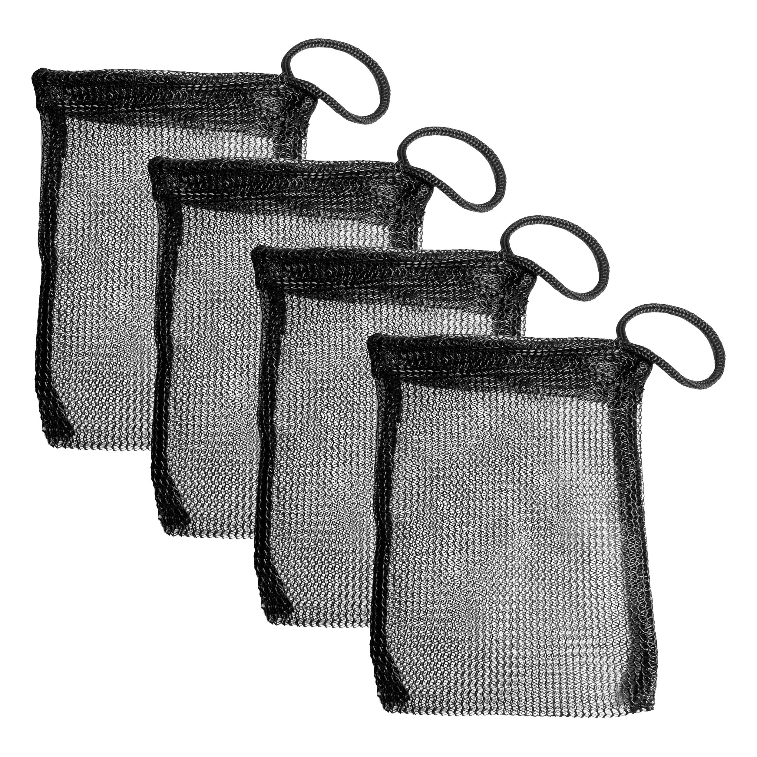Aquatic Experts High Flow Mesh Bags with Drawstrings for Activated