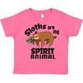 thumbnail image 3 of Inktastic Sloths Are My Spirit Animal with Cute Sloth Illustration Boys or Girls Toddler T-Shirt, 3 of 5