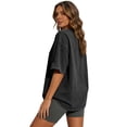thumbnail image 2 of SiiMmcuzy Pack Oversized Tshirts for Women Short Sleeves Workout Tops | Loose Fit, Crew Neck, Baggy, Summer, Casual, Gym, Plus Size, Plain, Tops, Fashion, Clothes, 2026, 2 of 7
