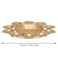thumbnail image 2 of Accessorize Kingdom Golden Metal Handcrafted Designer Urli with 10 Diyas - Elegant Home Decor Centerpiece, for Diwali, Birthdays, Anniversaries, and Special Occasions, 2 of 4