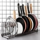 thumbnail image 5 of Estante para freír y hornear utensilios de cocina de 7/10/13 niveles, 2 métodos de bricolaje, organizador de gabinete de cocina, 5 of 9
