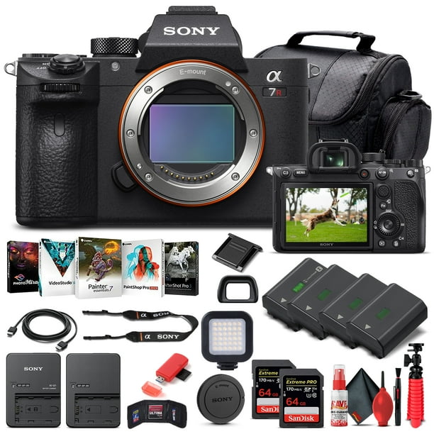 Sony Alpha a7R IV Mirrorless Camera Body Only ILCE7RM4/B Pro Bundle