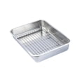 thumbnail image 3 of Elodie Oven Tray Pan with Rack Rectangular Oil Filter Tray for Food Grilling Baking 36x27x7cm, 3 of 8