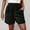 B103 Black women's pants clearance under $5, variant on Shorts for Women under $5! Cagogo Womens Plus Size Linen Shorts Casual Elastic Waist Drawstring Comfy Lightweight Summer Shorts Loose Straight Leg Beach Lounge Shorts with Pockets