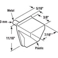 thumbnail image 3 of Soporte para repisas Richelieu, 5 Ga. 0,8 pulgadas, 10 libras, plástico/acero, 3 of 3