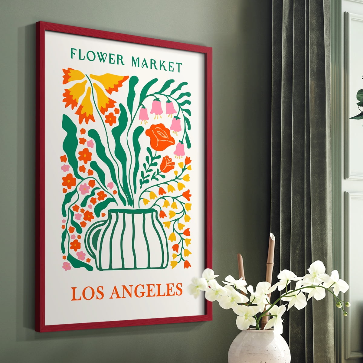 Matisse XXIX Framed Print - Solid Wood
