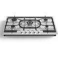 thumbnail image 7 of VBGK 5 Burners Gas Cooktop Built-In Stainless Steel Gas Hob,34 inch Gas Stove NG/LPG Convertible, 7 of 7