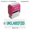 thumbnail image 2 of Unclassified - JYP 4911 (U01) Self Inking Rubber Stamp (Green Ink), 2 of 3