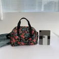 thumbnail image 3 of Bolso de mano de viaje informal de gran capacidad, sólido, diseño moderno, bolsos de alta calidad para mujer, con cremallera, tejidos cómodos, bolso de viaje de nailon, 3 of 4