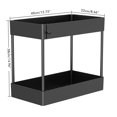 thumbnail image 2 of Para Debajo Del Fregadero De 2 Niveles, Estante Organizador Para Debajo Del Fregadero Para Baño Y Cocina, Estante De Almacenamiento Para Debajo Del Fregadero Del Baño sonducket HA040490-02, 2 of 6