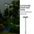 thumbnail image 3 of Thinsony Scale Streetlight Sand Table Mini Train Lamppost Voltages 3V Miniature Metal LED Lamps Garden Landscape Decorations Green（1:87）（Warm）, 3 of 6