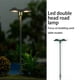 thumbnail image 3 of Luz ferroviaria Mini tren farola Advancent DIY 3V lámparas LED Metal ligero decoraciones de jardín Negro, 3 of 6