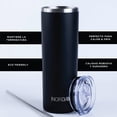thumbnail image 5 of Vasos de Acero Inoxidable NORDAY Termo Tumbler 22oz 660ml Negro, 5 of 5