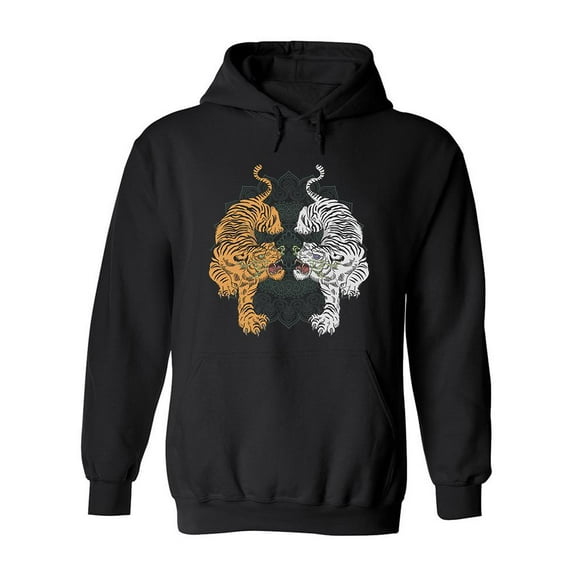 Tigers Design Hoodie Men -Image by Shutterstock, Male Small