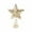 GD5, variant on BinKFF Christmas Decor - Mini Metal Rust Christmas Rustic Tree Topper Rural Vintage Natural Star 7 Inch Miniature Star Tree Topper for Christmas Home Decor Winter Holiday