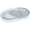 thumbnail image 4 of " OCCASIONS " 240 Pieces Pack, Vintage Style Disposable Wedding Party Plastic Bowls (10 oz Soup Bowl, Portofino Clear & Silver), 4 of 5