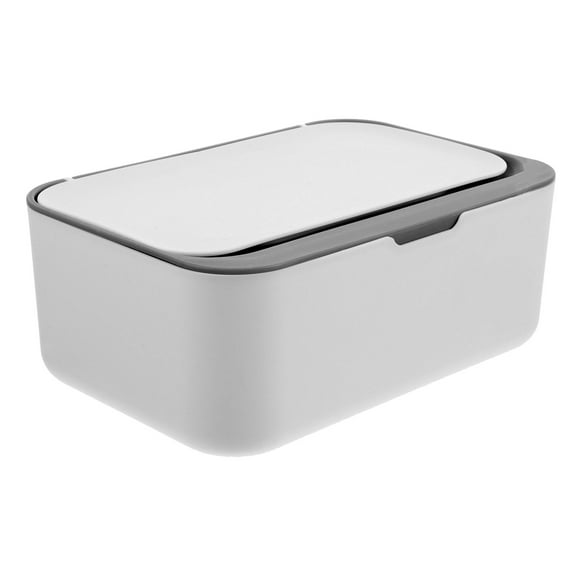 OFFIGAM Portable Wipes Dispenser Holder, Reusable PP Wipes Container for Bathroom, Household, Travel, and Car Use, 1 Pack