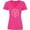 Hot Pink, variant on Inktastic Blessed to Be a Gigi Grandma Women's V-Neck T-Shirt