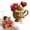F, variant on Birthday Decor Decorative Ornament Set | Home Decor, Ornamental Decor, Holiday Decor, Tabletop Decor | Lightweight & Portable | Platinum