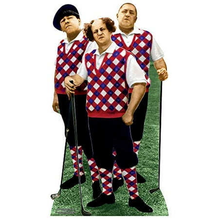 SC2003 The Three Stooges Golfing Cardboard Cutout Standup