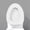 WH1, variant on Toilet Seats Oval,Soft Close Oval Toilet Seat With Lid, Thickened Quiet Close Bathroom Toilet Seat Cover, Durable Plastic Comfort Seat Easy Install Universal Fit For Standard Elongated Toilets
