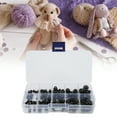 thumbnail image 4 of Black Round Doll Eyes, Durable Sturdy Convenient Simple Toy Eyes Wide Application With Box For Doll DIY, 4 of 8