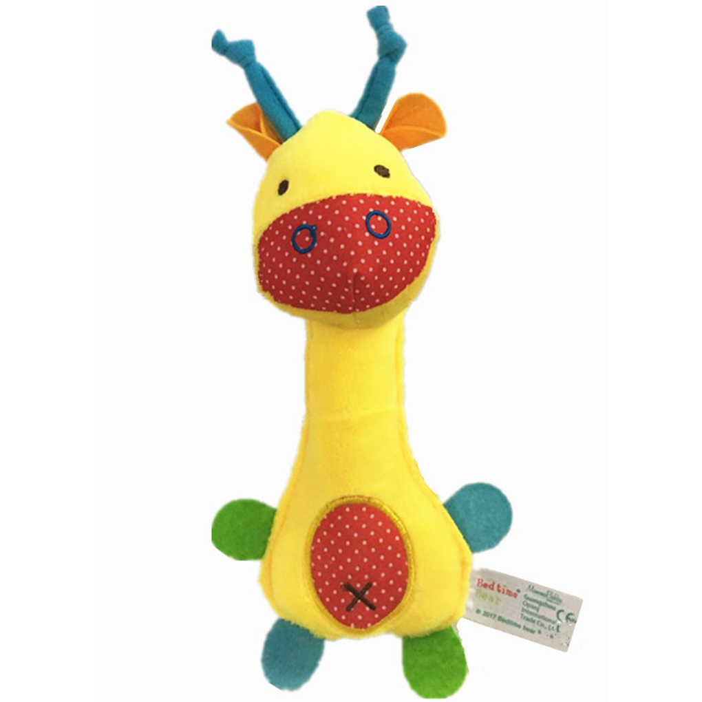 plush baby rattle