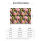 thumbnail image 5 of Fotbe Cute Pigs Sunflower Manta de Franela con Estampado, Manta Ultrasuave para Cama, Sofá, Auto, Hipoalergénica y Antibolitas-50"x40", 5 of 6