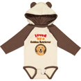 thumbnail image 3 of Inktastic Golden Retriever Dog Lover Boys or Girls Long Sleeve Baby Bodysuit, 3 of 5