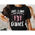 thumbnail image 2 of Funny Dance Dancer Girls Dancing Lover Ballet Gift Women T-Shirt Dancing Lover Dancer Birthday Holiday Presents Men Women Kids Tshirt, 2 of 10
