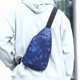 thumbnail image 4 of Bolsa de pecho para hombres de gran capacidad | Mochila mensajera deportiva multifunción | Material de tela, correa ajustable, multibolsillo, ocio exterior duradero | Azul, Verde, Rojo, Negro, 4 of 6