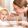 thumbnail image 5 of Cuillère pour Bébé en Silicone, Cuillère à Purée Cuillère pour Aliments pour Bébé Couverts pour Bébé Cuillère à Purée de Fruits Outil à Double Extrémité pour Purée de Fruits Purée de Pommes Cuillère, 5 of 5