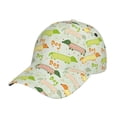 thumbnail image 1 of Fotbe Dachshund Dog Puppy Gorro Clásico de Béisbol, Gorra Ajustable con Broche Snapback, Gorro de Exterior de Algodón Suave, 1 of 6