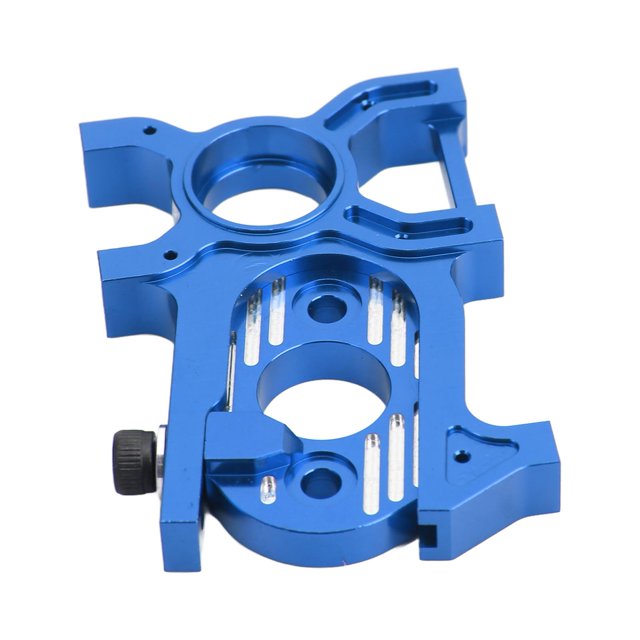RC Support de Moteur, RC Support de Moteur Robuste Anti Déformation pour 1/8 Télécommande Véhicule Rouge, Bleu