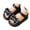 Black, variant on KPOPLK Splash Sandals for Toddlers, Kids & Baby Open Toe Adjustable Toddler Sandals for Boys & Girls - Flexible EVA, Lightweight, Quick Drying Water Shoes for Kids Size 8.5,Pink