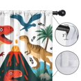 thumbnail image 4 of Blackout Kids Curtains,Cute Dinosaur Pattern Childrens Insulated Curtains Set Of 2,Bedroom Essentials,Toddler Room Decor 52x84in(132x213cm), 4 of 4