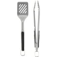 thumbnail image 2 of OXO Good Grips Grilling Tools, 3pc Set-Tongs, Turner Rest, Black, 2 of 13