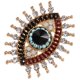 thumbnail image 5 of EeaseMX Broche de ojo de diablo, broche de cristal para bufanda, chal, adorno decorativo, 5 of 7