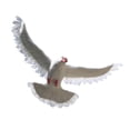 thumbnail image 2 of pitrice Exquisite Doved Ornament Imitation Bird Model For Balcony Lawn Decoration Etc. Decorative Outdoor Decor Yard Backyard Fly White, 2 of 6
