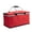 Red, variant on Thermal Picnics Bag 30L Spacious Aluminum Frame Storage Basket for Family Outings Practical Food Preservation Container