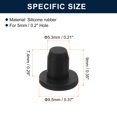 thumbnail image 3 of Uxcell Rubber Stopper, Plug Holes for Hole,. 5 mm 16, 3 of 6