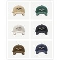 thumbnail image 2 of Sombrero de béisbol con bordado de letras para hombre y mujer, gorra ajustable, protector solar para exteriores, senderismo, adolescentes, M043, 2 of 4