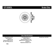 StopTech 127.65083L StopTech Sport Rotors; Drilled And Slotted; Front Left;12.01 in. Dia.; 4.29 in. Height; Fits select: 2001-2005 FORD EXPLORER SPORT TRAC, 2001-2003 FORD EXPLORER